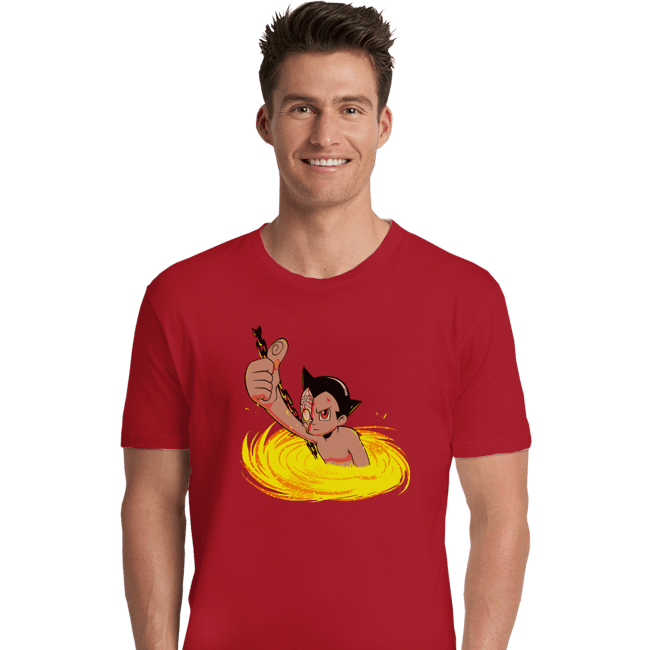 Shirts Premium Shirts, Unisex / Small / Red Terminator Boy