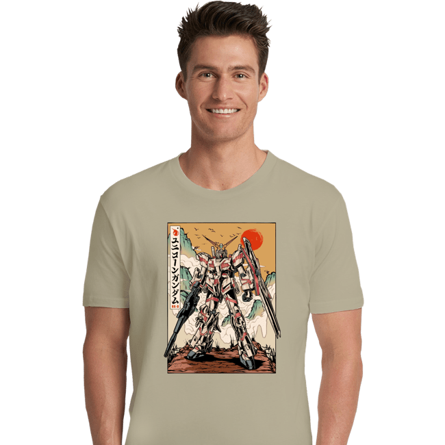 Daily_Deal_Shirts Premium Shirts, Unisex / Small / Natural The Unicorn Gundam