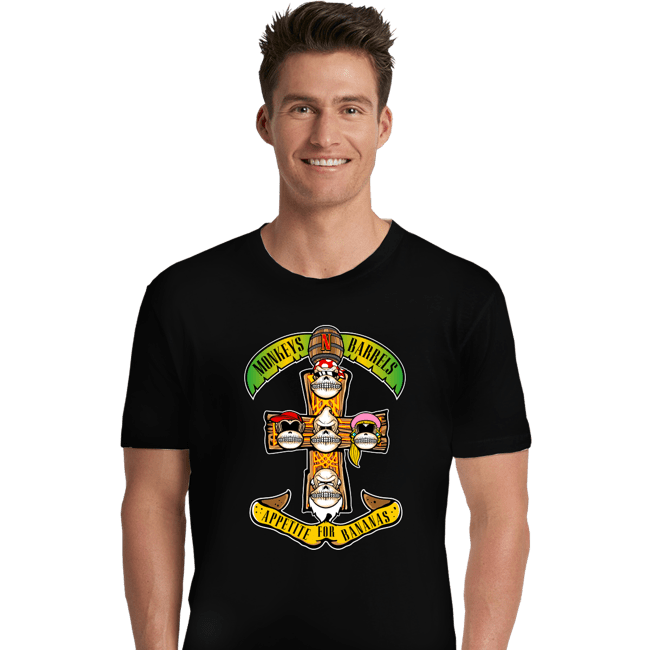 Secret_Shirts Premium Shirts, Unisex / Small / Black Appetite For Bananas
