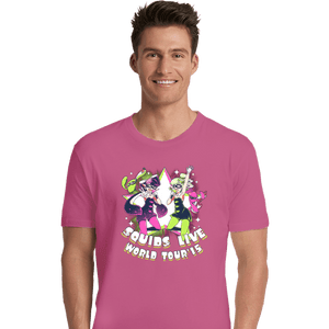 Shirts Premium Shirts, Unisex / Small / Azalea Squids Live