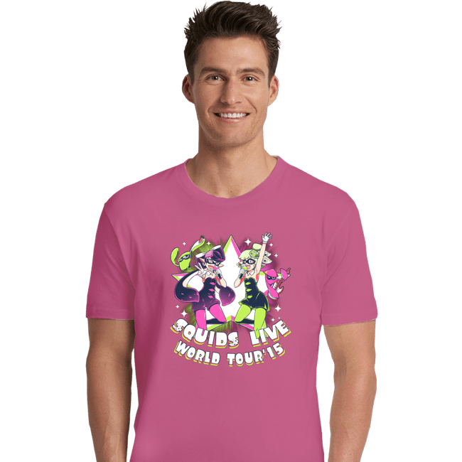 Shirts Premium Shirts, Unisex / Small / Azalea Squids Live