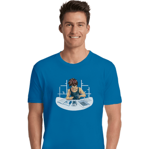 Shirts Premium Shirts, Unisex / Small / Sapphire Robot Builder