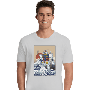 Shirts Premium Shirts, Unisex / Small / White Gundam Kanagawa