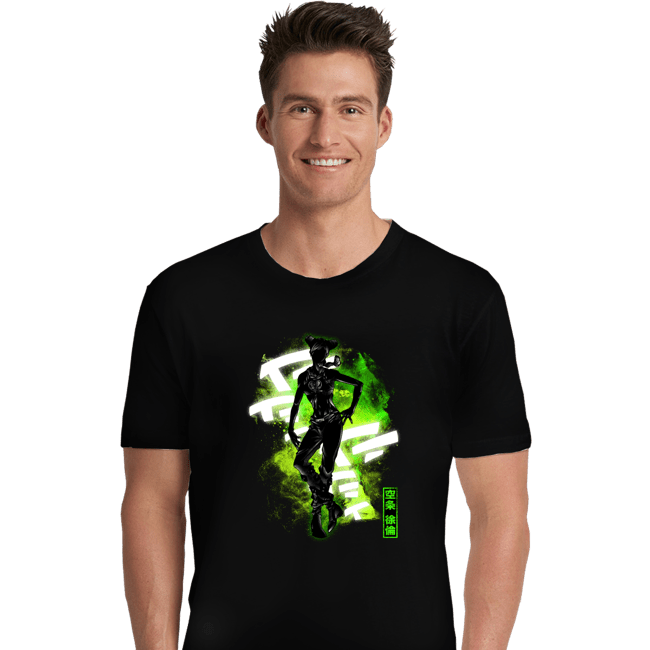 Shirts Premium Shirts, Unisex / Small / Black Cosmic Jolyne Cujoh
