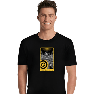 Shirts Premium Shirts, Unisex / Small / Black Tarot The Emperor