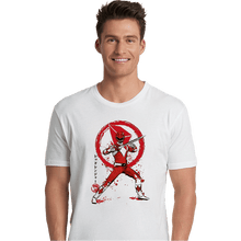 Load image into Gallery viewer, Daily_Deal_Shirts Premium Shirts, Unisex / Small / White Red Ranger Sumi-e
