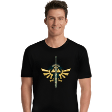 Load image into Gallery viewer, Daily_Deal_Shirts Premium Shirts, Unisex / Small / Black A Master Sword
