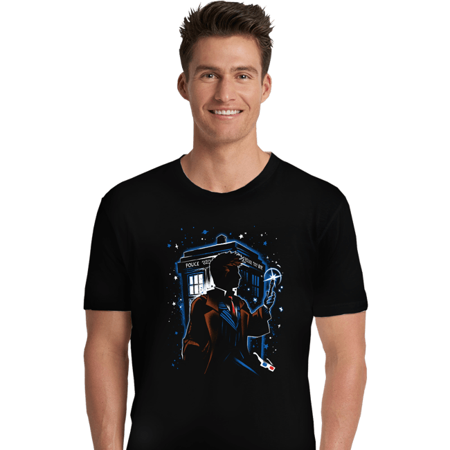 Secret_Shirts Premium Shirts, Unisex / Small / Black The Tenth Doctor