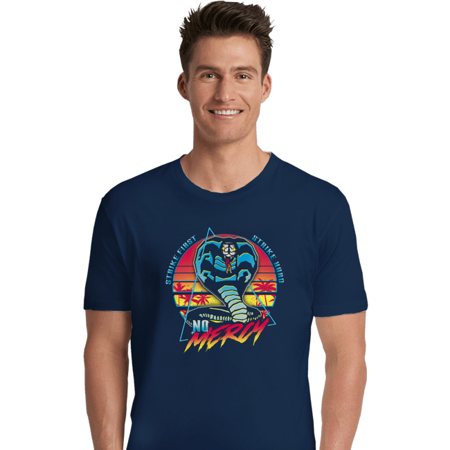 Secret_Shirts Premium Shirts, Unisex / Small / Navy Retro Cobra
