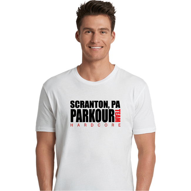 Shirts Premium Shirts, Unisex / Small / White Parkour Team