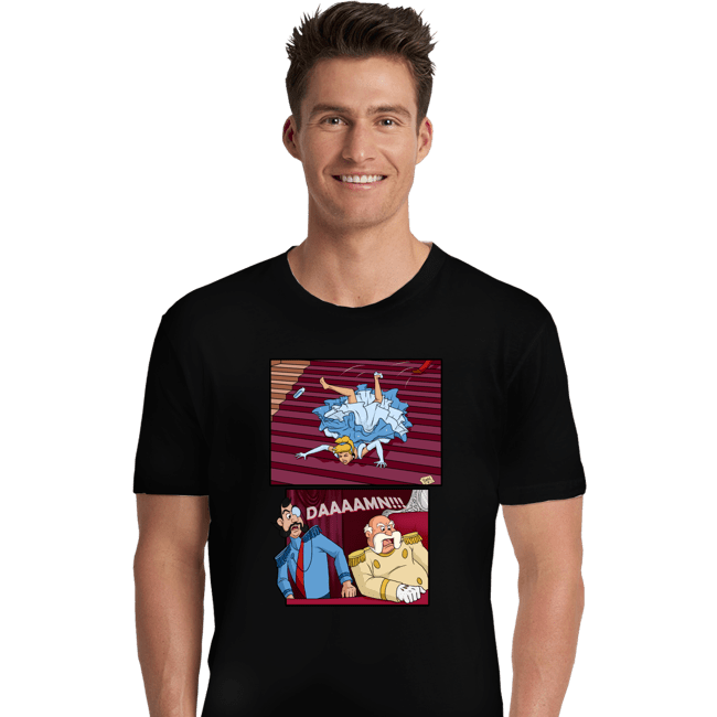 Secret_Shirts Premium Shirts, Unisex / Small / Black Falling Princess