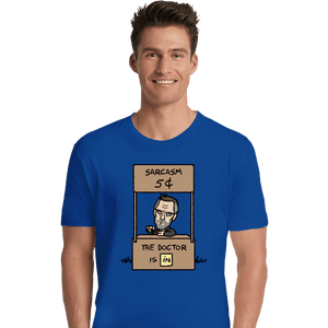 Secret_Shirts Premium Shirts, Unisex / Small / Royal Blue Sarcasm Stand