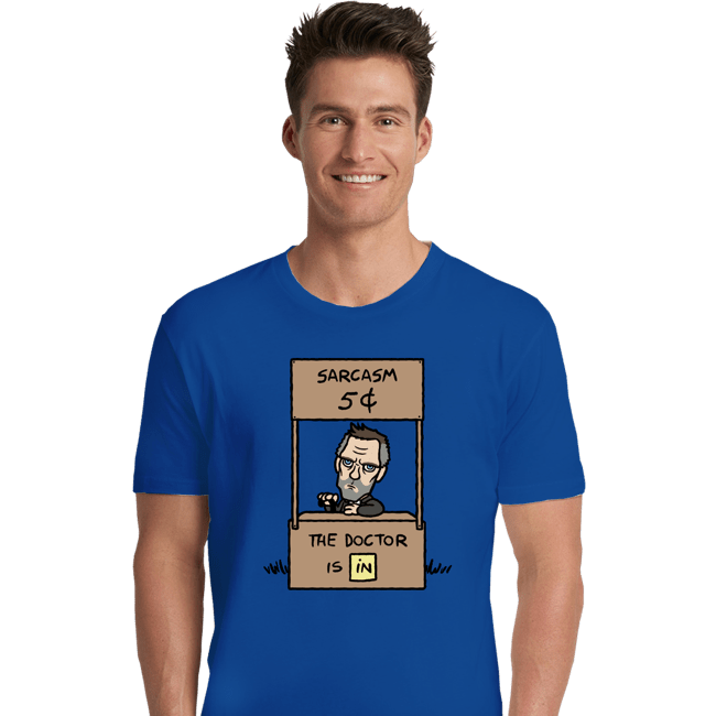 Secret_Shirts Premium Shirts, Unisex / Small / Royal Blue Sarcasm Stand