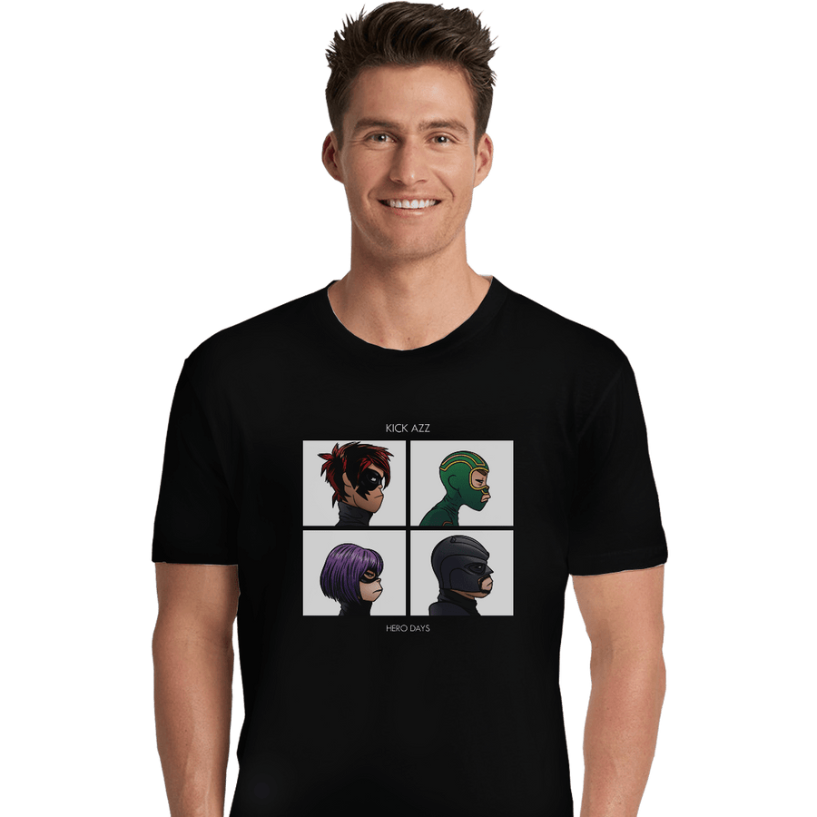 Shirts Premium Shirts, Unisex / Small / Black Kick Azz