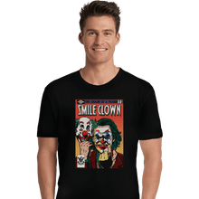 Load image into Gallery viewer, Shirts Premium Shirts, Unisex / Small / Black Smile Clown
