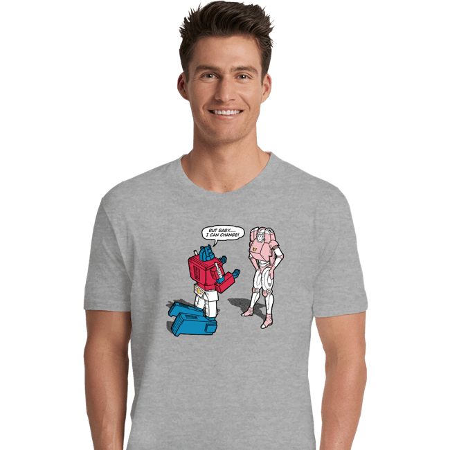 Daily_Deal_Shirts Premium Shirts, Unisex / Small / Sports Grey He Can Change