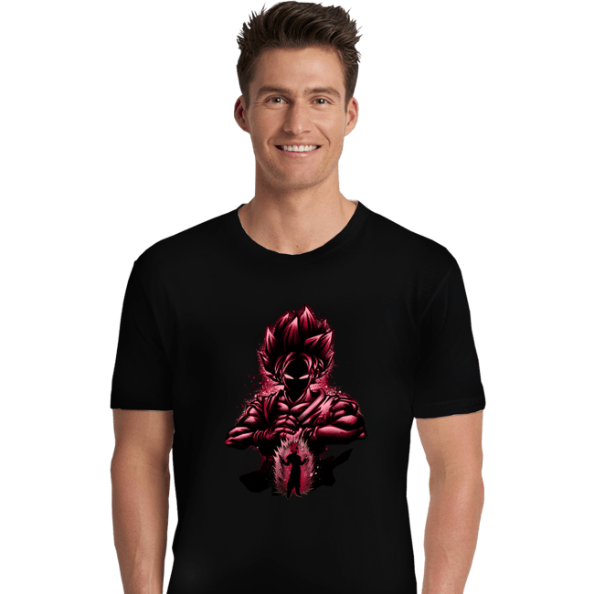 Shirts Premium Shirts, Unisex / Small / Black Super Saiyan Blue Kaioken