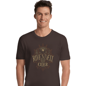 Shirts Premium Shirts, Unisex / Small / Dark Chocolate Rivendell Cider