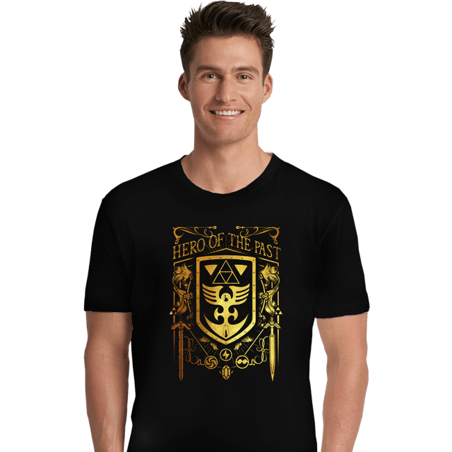 Daily_Deal_Shirts Premium Shirts, Unisex / Small / Black Hero Of The Past