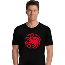 Load image into Gallery viewer, Secret_Shirts Premium Shirts, Unisex / Small / Black 3 Headed Dragon
