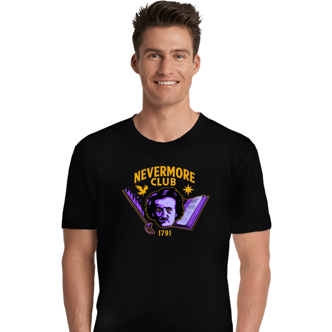 Secret_Shirts Premium Shirts, Unisex / Small / Black Nevermore Club