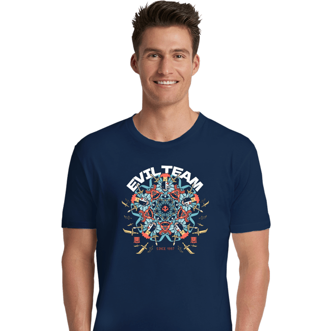 Daily_Deal_Shirts Premium Shirts, Unisex / Small / Navy Evil Team