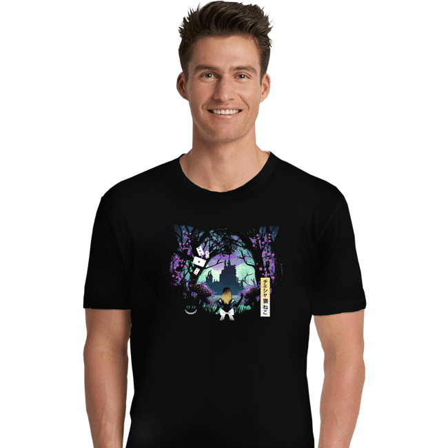 Daily_Deal_Shirts Premium Shirts, Unisex / Small / Black Alice Landscape