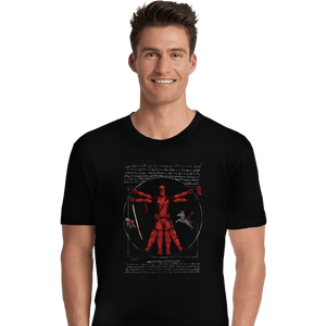 Secret_Shirts Premium Shirts, Unisex / Small / Black Vitruvian Mercenary