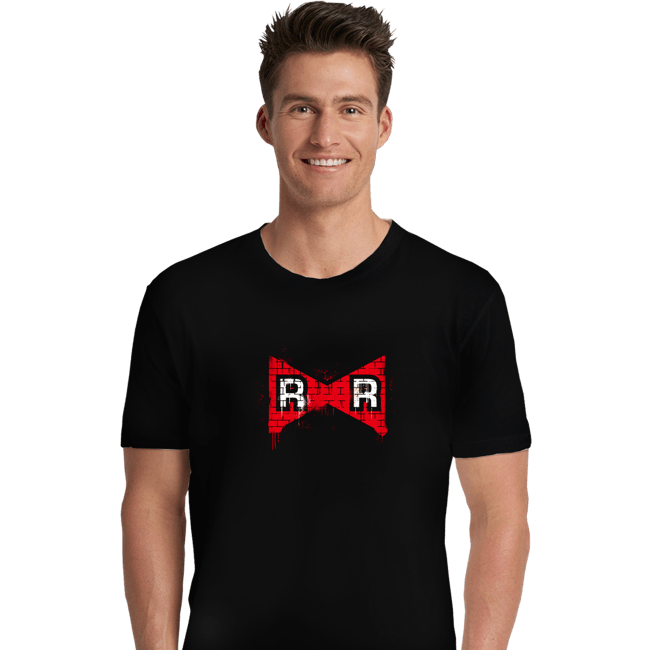 Shirts Premium Shirts, Unisex / Small / Black Ribbon Spray