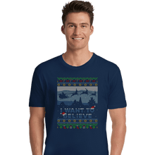 Load image into Gallery viewer, Daily_Deal_Shirts Premium Shirts, Unisex / Small / Navy Believe In Xmas
