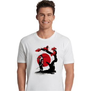 Shirts Premium Shirts, Unisex / Small / White Swordsman Pirate