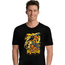 Load image into Gallery viewer, Shirts Premium Shirts, Unisex / Small / Black Alien vs. Predator Arcade Heroes
