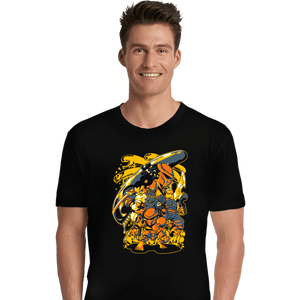 Shirts Premium Shirts, Unisex / Small / Black Alien vs. Predator Arcade Heroes