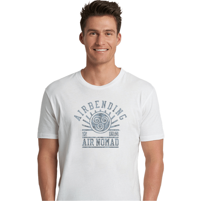 Shirts Premium Shirts, Unisex / Small / White Air Bending