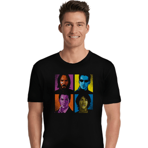 Shirts Premium Shirts, Unisex / Small / Black Pop Keanu