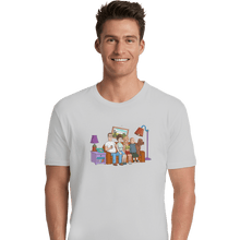 Load image into Gallery viewer, Shirts Premium Shirts, Unisex / Small / White King Of The Couch

