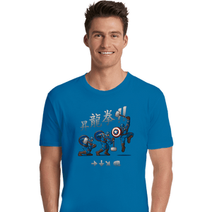 Secret_Shirts Premium Shirts, Unisex / Small / Sapphire Captain Shoryuken