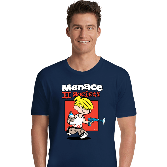 Secret_Shirts Premium Shirts, Unisex / Small / Navy Menace 2 Society
