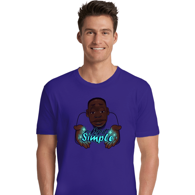 Shirts Premium Shirts, Unisex / Small / Violet Keep It Simple
