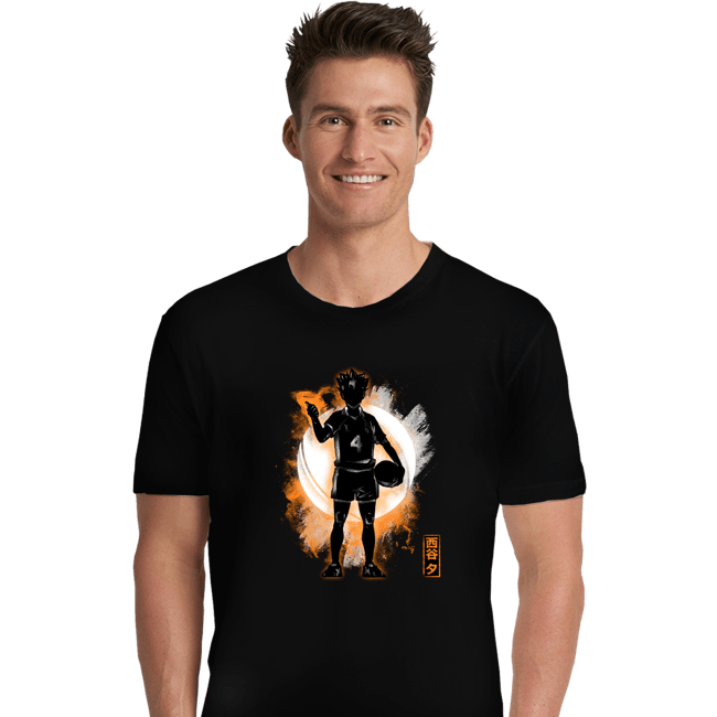 Shirts Premium Shirts, Unisex / Small / Black Cosmic Yu Nishinoya