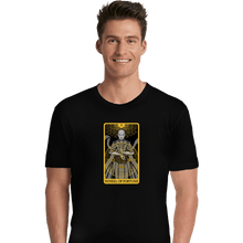Load image into Gallery viewer, Shirts Premium Shirts, Unisex / Small / Black Tarot Wheel Of Fortune

