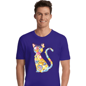 Shirts Premium Shirts, Unisex / Small / Violet Magical Silhouettes -  Luna