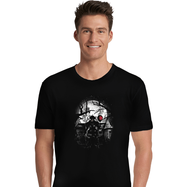 Shirts Premium Shirts, Unisex / Small / Black Moonlight Clown