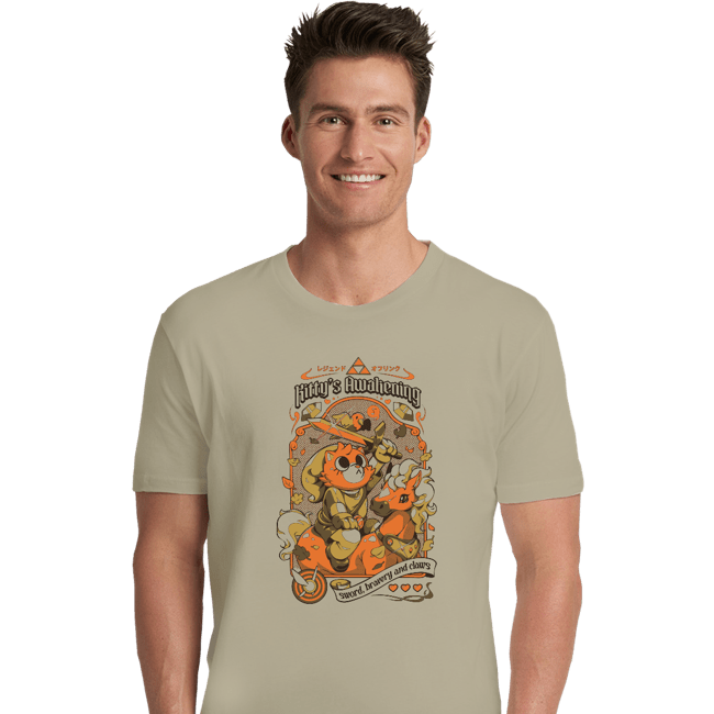 Daily_Deal_Shirts Premium Shirts, Unisex / Small / Natural Kitty's Awakening