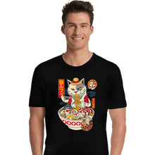 Load image into Gallery viewer, Daily_Deal_Shirts Premium Shirts, Unisex / Small / Black Ramen Cat Pirate
