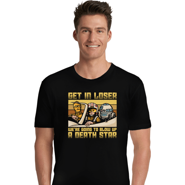 Daily_Deal_Shirts Premium Shirts, Unisex / Small / Black Blow Up The Deathstar