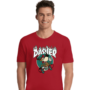 Secret_Shirts Premium Shirts, Unisex / Small / Red Dasher Thrasher