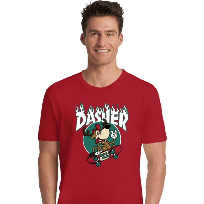 Secret_Shirts Premium Shirts, Unisex / Small / Red Dasher Thrasher