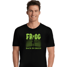 Load image into Gallery viewer, Daily_Deal_Shirts Premium Shirts, Unisex / Small / Black Back In Green
