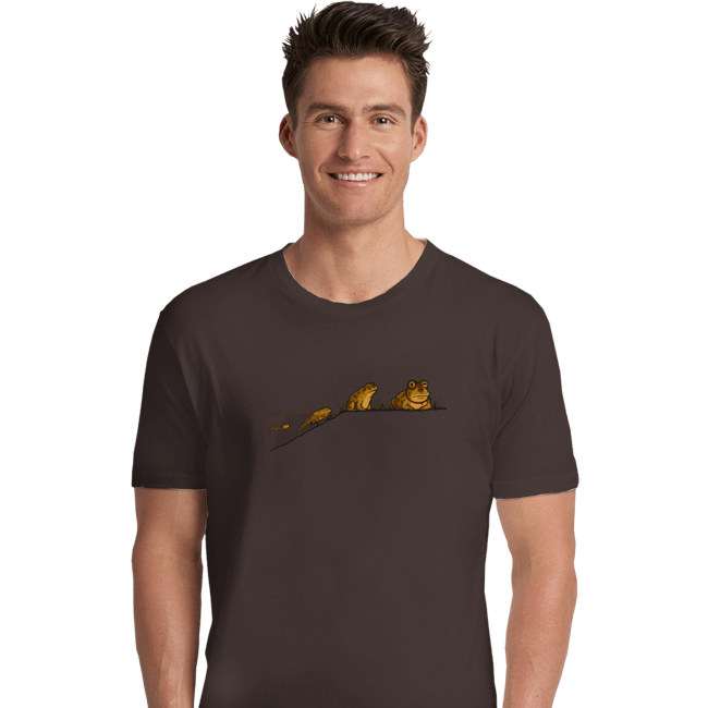 Shirts Premium Shirts, Unisex / Small / Dark Chocolate Evolution